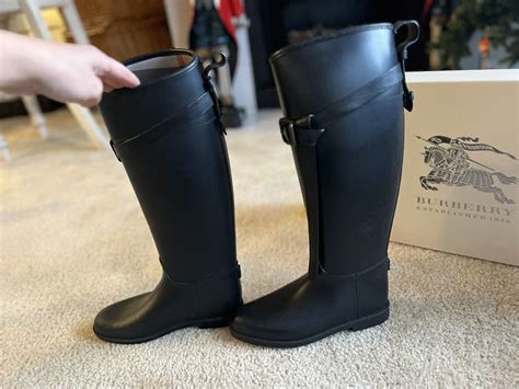 burberry rain boots outlet|burberry equestrian rain boots.